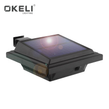 OKELI China direct sales ip65 8W Indoor Outdoor Lighting solar powered led wall light